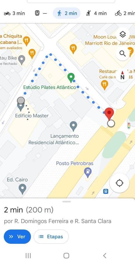 Quadra Praia, Posto 4, Split, Smarttv Cabo, Wifi , 35m2 Appartement